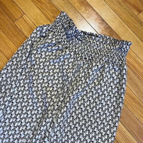 Abstract Pattern Palazzo Pants - Picture 2 of 6